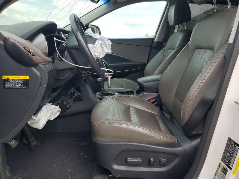2017 Hyundai Santa fe VIN KM8SN4HF5HU175273 COPART salvage auction — FRONT END, Va - Cert Of Title - Salvage, sold $1,950 on 2026-07-08 (photo 7)