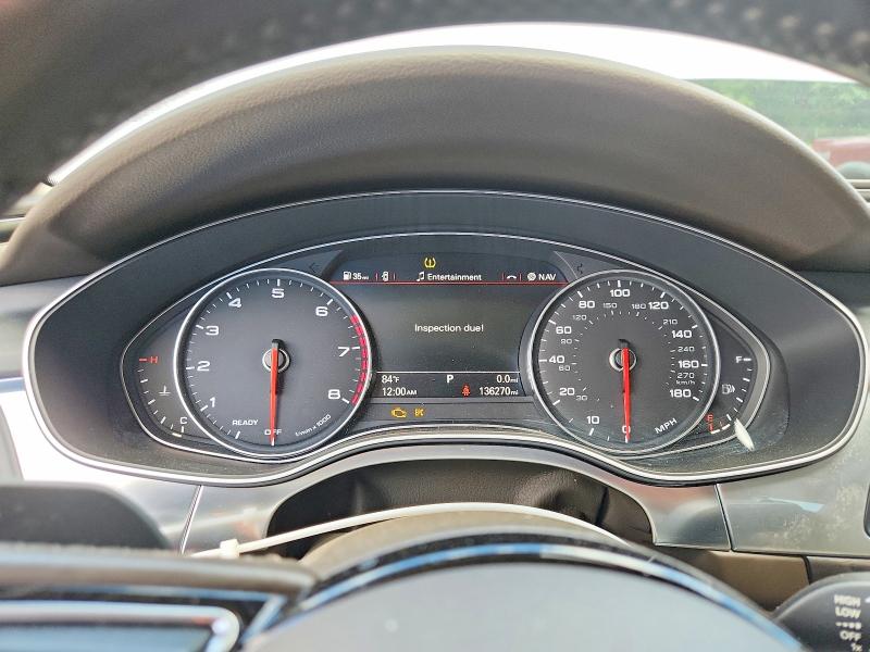 2018 Audi A6 VIN WAUG3AFC2JN016974 COPART salvage auction — FRONT END, Ga - Certificate Of Title, sold $975 on 2026-07-02 (photo 9)