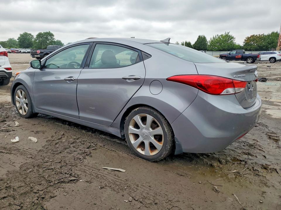 2013 Hyundai Elantra VIN KMHDH4AE8DU516533 COPART salvage auction — NORMAL WEAR, In - Cert Of Title-Salvage Title, sold $1,850 on 2026-07-15 (photo 2)