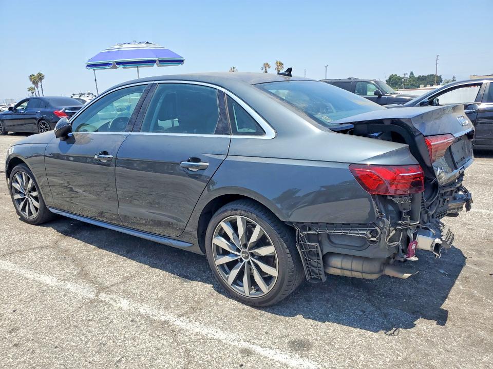 2021 Audi VIN WAUABAF44MA086697 COPART salvage auction — REAR END, CA - SALVAGE CERTIFICATE, sold $6,300 on 2026-07-24 (photo 2)