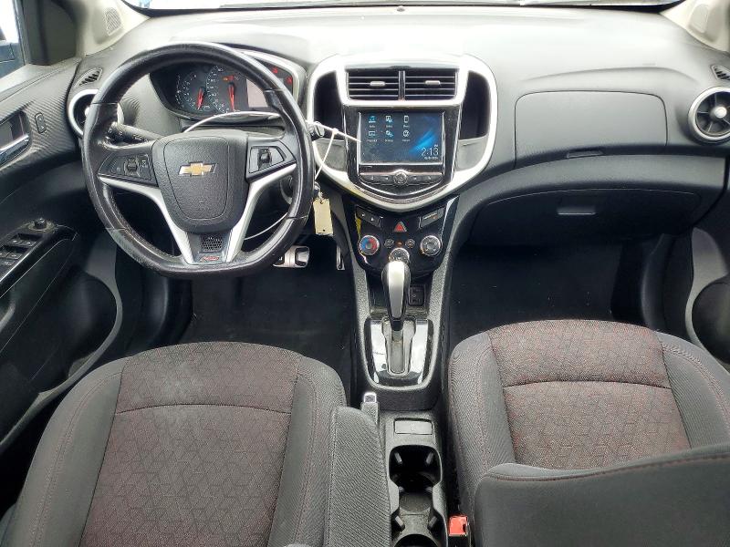 2017 Chevrolet SONIC VIN 1G1JD6SB3H4135528 COPART salvage auction — FRONT END, Ca - Salvage Certificate, sold $525 on 2026-07-09 (photo 8)
