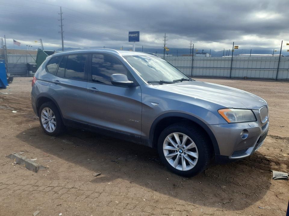 2014 BMW X3 VIN 5UXWX9C56E0D16061 COPART salvage auction — MECHANICAL, Co - Certificate Of Title (P), sold $1,200 on 2026-07-27 (photo 4)