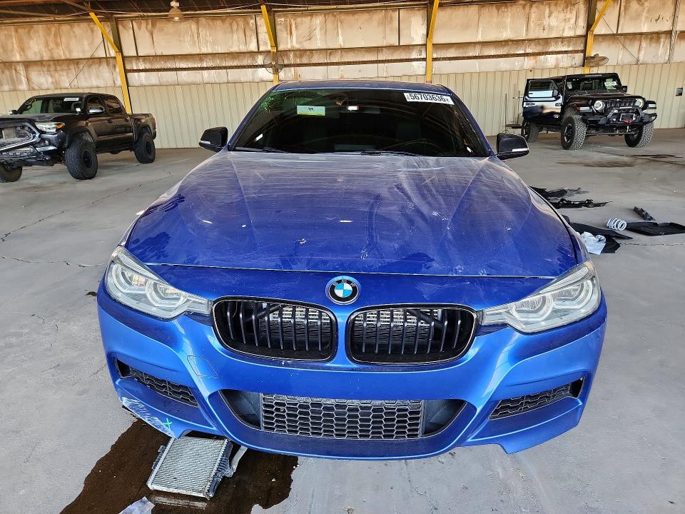 2018 BMW 3er VIN WBA8B7C58JA411894 COPART salvage auction — UNDERCARRIAGE, Az - Cert Of Title - Salvage, sold $8,400 on 2026-08-17 (photo 5)