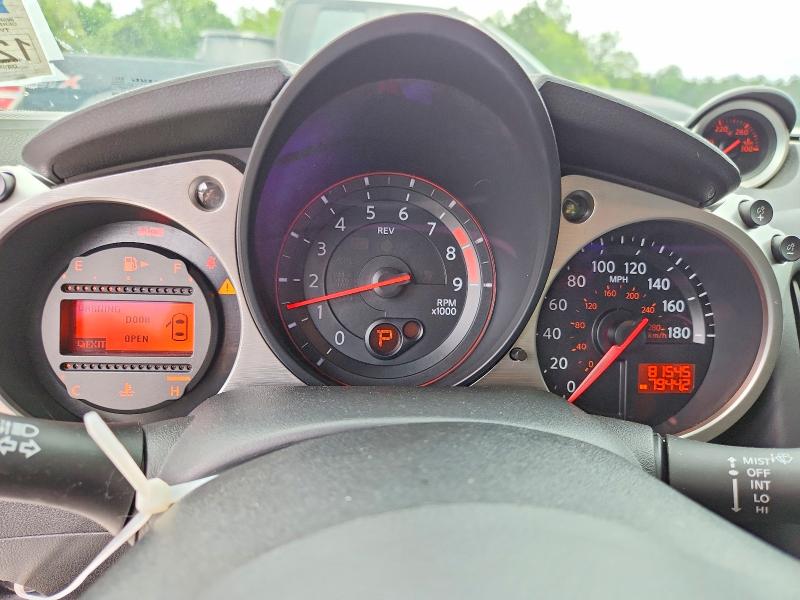 2016 Nissan 370z VIN JN1AZ4EH3GM937012 COPART salvage auction — FRONT END, La - Cert Of Title-Salvage, sold $6,000 on 2026-07-23 (photo 9)