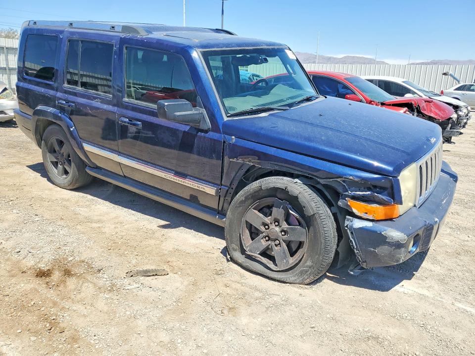 2006 Jeep Commander VIN 1J8HH58N16C300719 COPART salvage auction — FRONT END, Nv - Salvage Title, sold $125 on 2026-07-02 (photo 4)