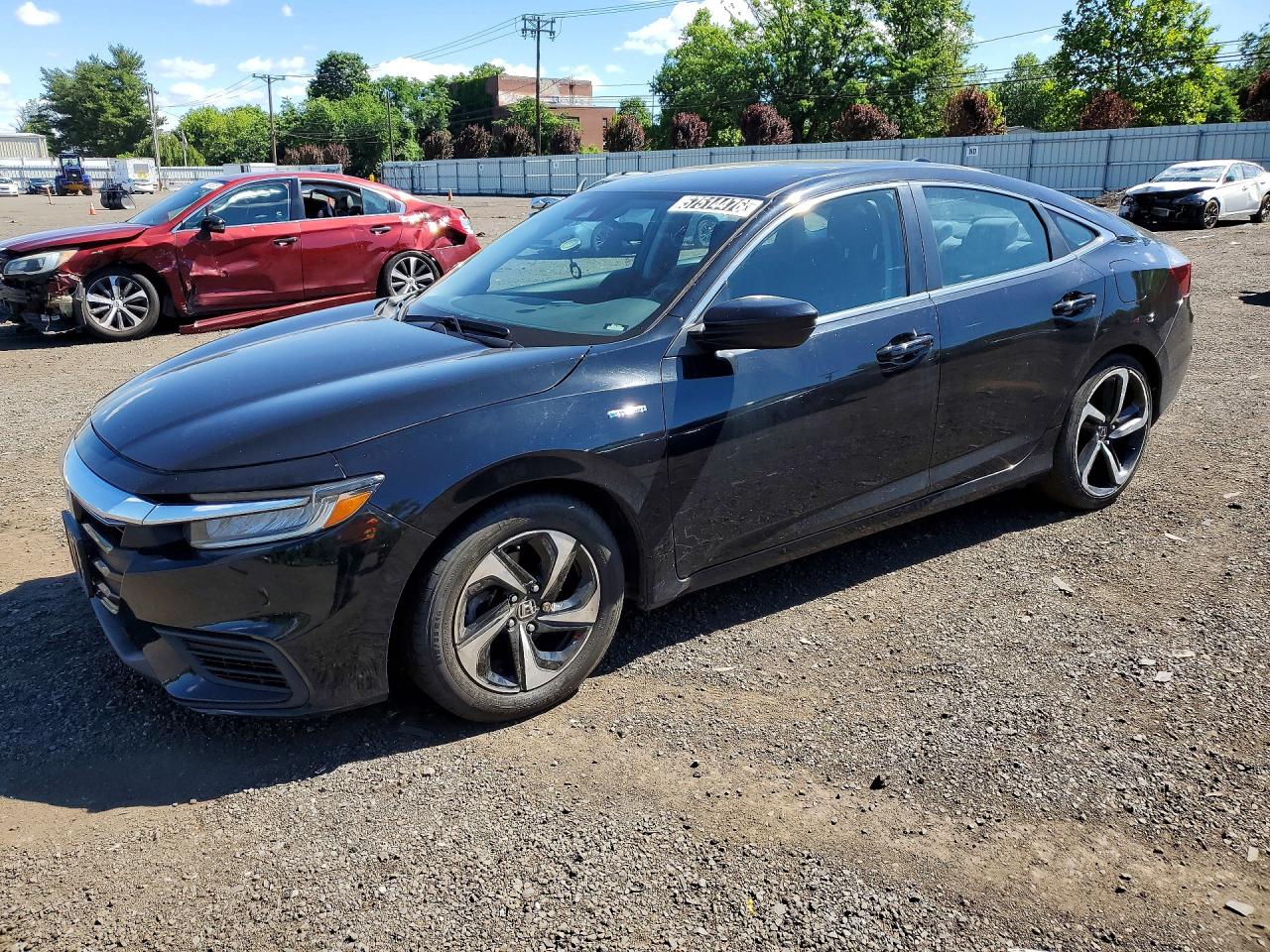 2022 Honda Insight VIN 19XZE4F58NE004220 COPART salvage auction — Mechanical, CT - CERT OF TITLE-REBUILT SALVAGE, sold $4,950 on 2026-07-09 (photo 1)