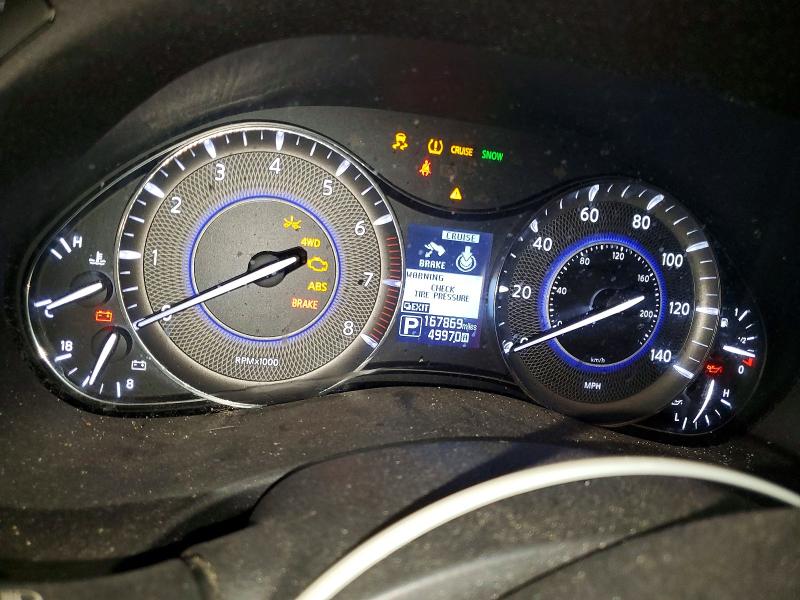 2016 Infiniti Qx80 VIN JN8AZ2NE3G9120346 COPART salvage auction — MECHANICAL, VA - CERTIFICATE OF TITLE, sold $2,600 on 2026-07-14 (photo 9)