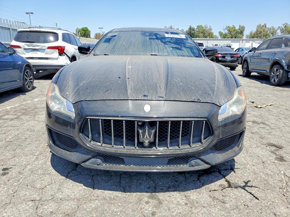 2017 Maserati Quattroporte VIN ZAM56RPS4H1235504 COPART salvage auction — MINOR DENT/SCRATCHES, Ca - Dis/Dlr/Exp Only Clean Title, sold $7,100 on 2026-07-09 (photo 5)