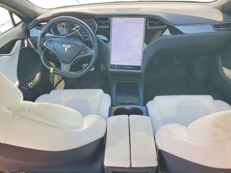 2019 Tesla Model s VIN 5YJSA1E25KF337242 COPART salvage auction — REAR END, Ca - Salvage Certificate, sold $11,000 on 2026-07-31 (photo 8)