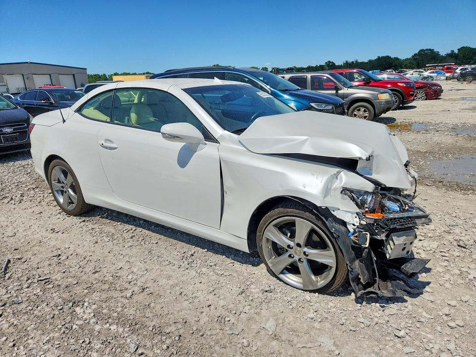 2013 Lexus VIN JTHFF2C25D2529292 COPART salvage auction — FRONT END, IL - SALVAGE CERTIFICATE, sold $500 on 2026-07-27 (photo 4)