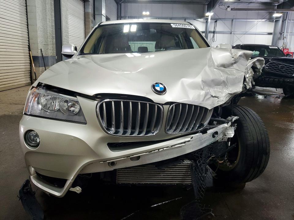 2014 BMW X3 VIN 5UXWX9C54E0D23204 COPART salvage auction — FRONT END, Mn - Cert Of Title-Salvage, sold $225 on 2026-07-28 (photo 5)
