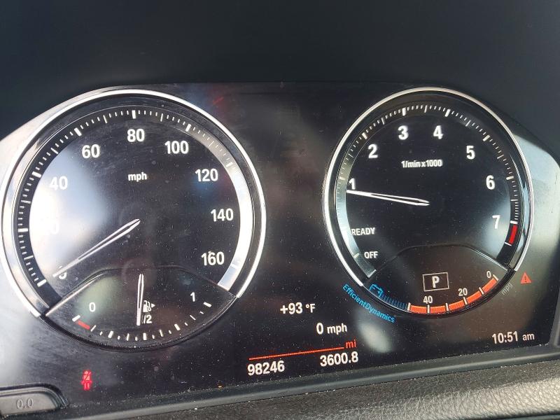2018 BMW VIN WBA2M7C59JVD51782 COPART salvage auction — WATER/FLOOD, Fl - Cert Of Title-Slvg Rebld Flood, sold $4,850 on 2026-08-17 (photo 9)