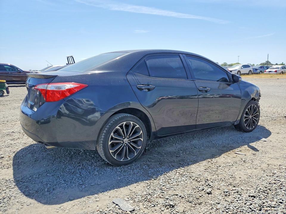 2016 Toyota Corolla VIN 5YFBURHE5GP484832 COPART salvage auction — FRONT END, Ca - Salvage Certificate, sold $3,150 on 2026-07-09 (photo 3)
