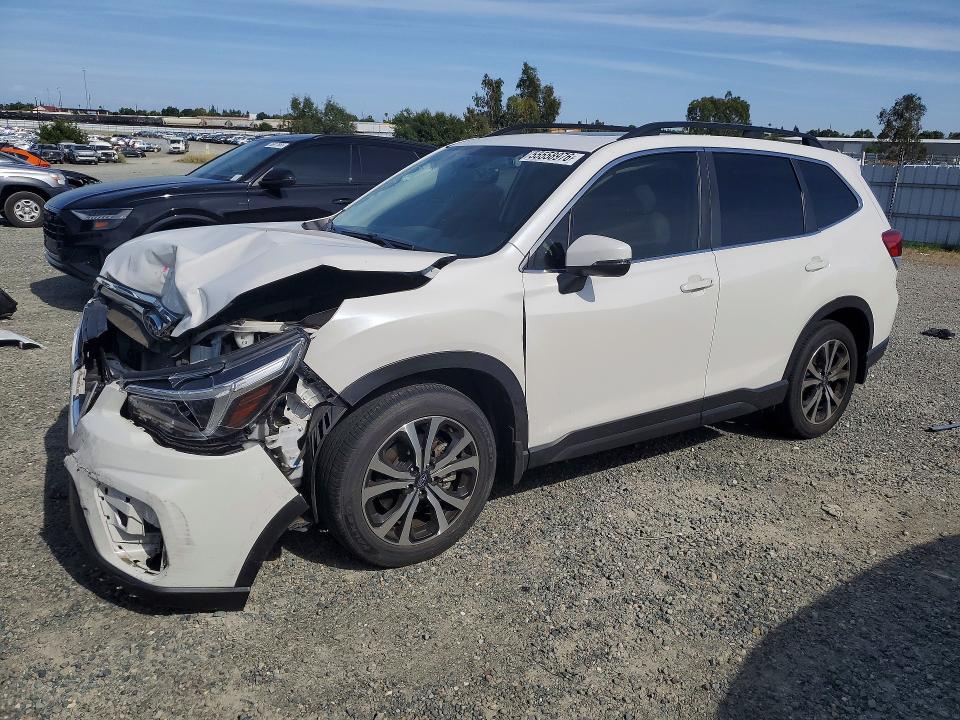2021 Subaru Forester VIN JF2SKAUC3MH542358 COPART salvage auction — FRONT END, Sc - Salvage Title, sold $4,300 on 2026-07-21 (photo 1)