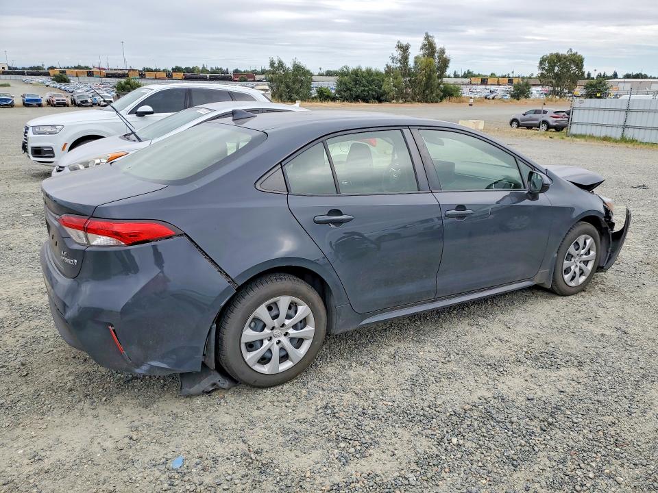 2023 Toyota VIN JTDBCMFE3P3020178 COPART salvage auction — FRONT END, Ca - Salvage Certificate, sold $2,200 on 2026-07-14 (photo 3)