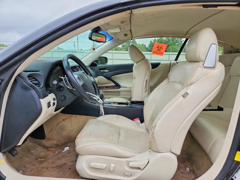 2014 Lexus Is VIN JTHFF2C26E2531344 COPART salvage auction — WATER/FLOOD, La - Cert Of Title-Salvage Flood, sold $175 on 2026-07-23 (photo 7)
