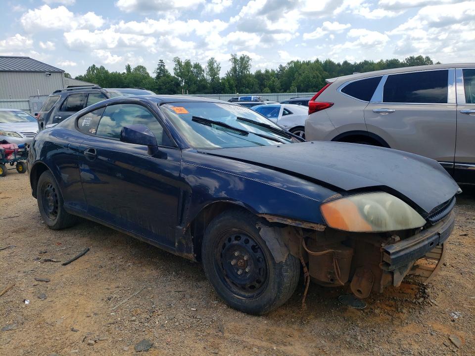 2004 Hyundai Tiburon VIN KMHHM65D94U122808 COPART salvage auction — FRONT END, Va - Certificate Of Title, sold $100 on 2026-07-17 (photo 4)