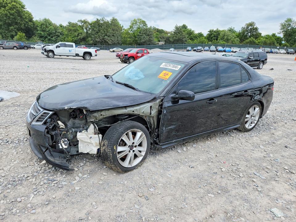 2008 Saab 9-3 VIN YS3FH41U381100880 COPART salvage auction — FRONT END, Tn - Salvage Certificate, sold $425 on 2026-07-30 (photo 1)