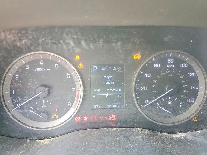 2016 Hyundai Tucson VIN KM8J33A42GU076252 COPART salvage auction — MINOR DENT/SCRATCHES, Tx - Certificate Of Title, sold $1,900 on 2026-07-21 (photo 9)