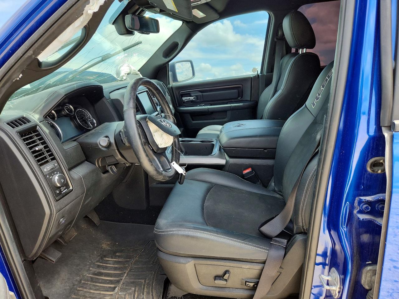 2017 Ram 1500 VIN 1C6RR7YT9HS814515 COPART salvage auction — Front End, TX - SALVAGE VEHICLE TITLE, sold $3,550 on 2026-07-09 (photo 7)