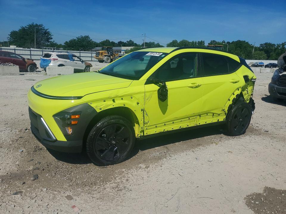 2026 Hyundai Kona VIN KM8HFCAB6TU361311 COPART salvage auction — SIDE, Ky - Cert Of Title-Salvage, sold $6,700 on 2026-07-23 (photo 1)