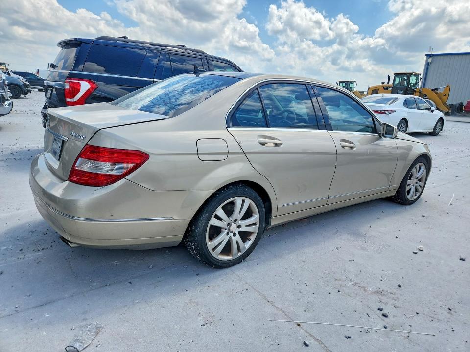 2011 Mercedes-benz C class VIN WDDGF8BB3BR138730 COPART salvage auction — MECHANICAL, Mn - Certificate Of Title, sold $600 on 2026-07-28 (photo 3)