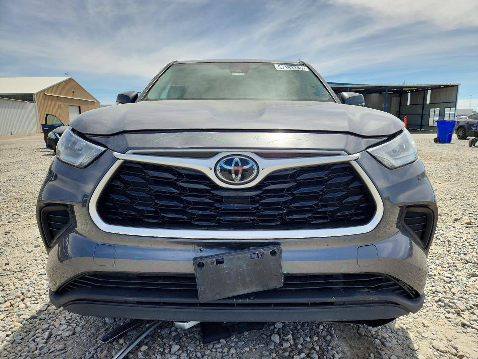 2020 Toyota Highlander VIN 5TDCZRBHXLS012328 COPART salvage auction — REAR END, Co - Salvage Title, sold $12,500 on 2026-07-14 (photo 5)