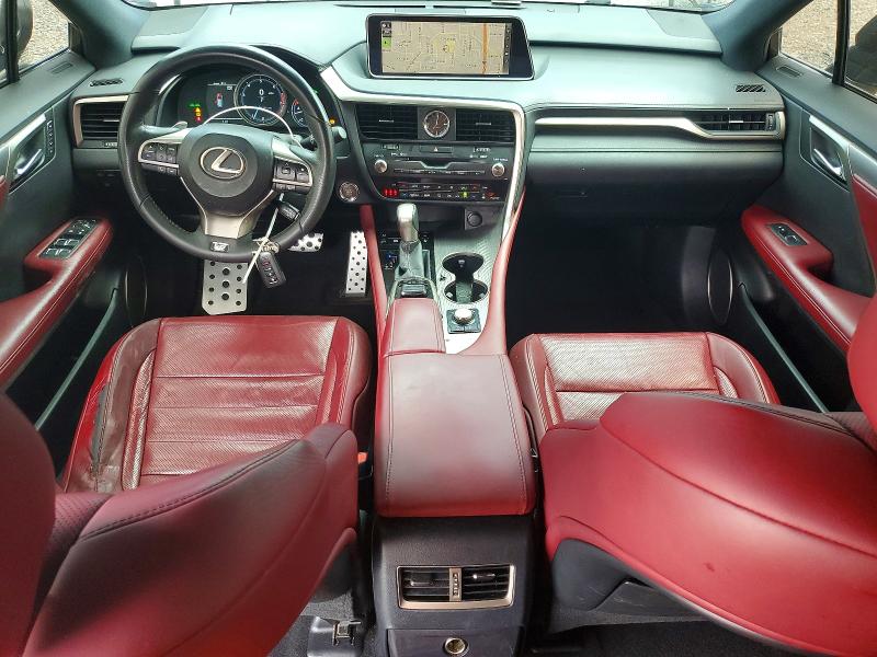 2017 Lexus Rx VIN 2T2BZMCA1HC065107 COPART salvage auction — REAR END, TN - SALVAGE CERTIFICATE, sold $15,400 on 2026-07-30 (photo 8)