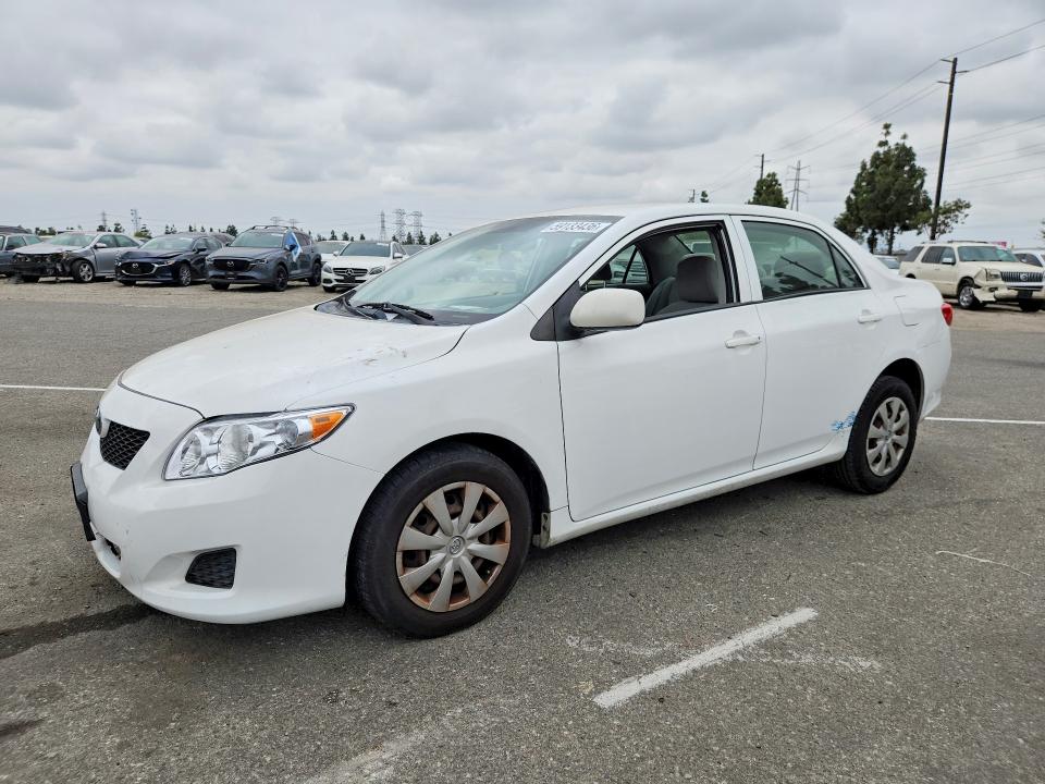 2010 Toyota Corolla VIN JTDBU4EE5AJ085602 COPART salvage auction — ALL OVER, CA - SALVAGE CERTIFICATE, sold $150 on 2026-07-21 (photo 1)