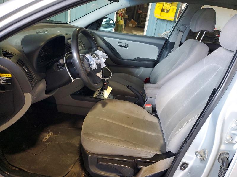 2010 Hyundai Elantra VIN KMHDU4AD5AU078875 COPART salvage auction — FRONT END, Il - Salvage Certificate, sold $375 on 2026-07-15 (photo 7)