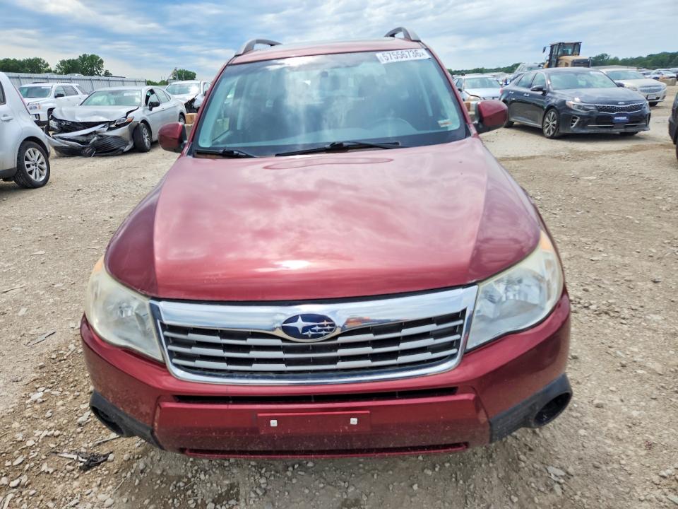 2009 Subaru Forester VIN JF2SH636X9H743544 COPART salvage auction — FRONT END, Mo - Salvage Certificate Of Title, sold $850 on 2026-07-16 (photo 5)