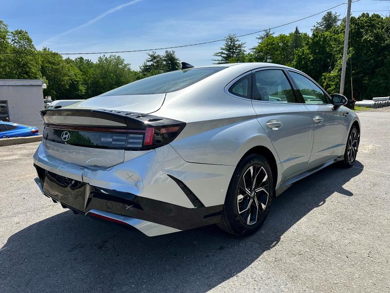 2025 Hyundai Sonata VIN KMHL64JAXSA454842 COPART salvage auction — MINOR DENT/SCRATCHES, Fl - Cert Of Title Slvg Rebuildable, sold $13,000 on 2026-07-15 (photo 3)