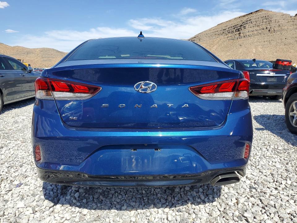 2019 Hyundai Sonata VIN 5NPE24AF4KH794338 COPART salvage auction — UNDERCARRIAGE, Nv - Salvage Title, sold $150 on 2026-07-29 (photo 6)
