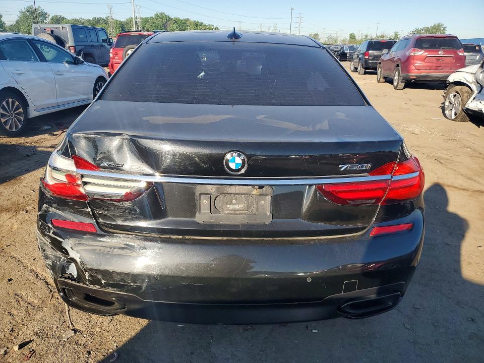 2016 BMW 7er VIN WBA7F2C59GG419706 COPART salvage auction — SIDE, Mi - Certificate Of Title, sold $2,000 on 2026-07-28 (photo 6)