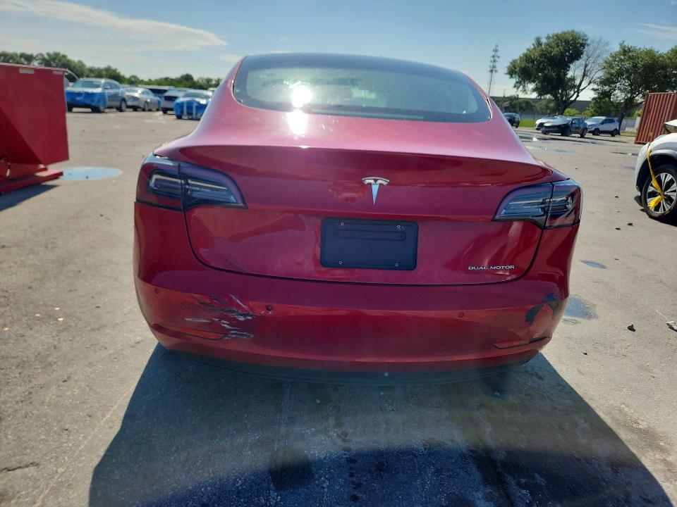2021 Tesla Model 3 VIN 5YJ3E1EBXMF902886 COPART salvage auction — MINOR DENT/SCRATCHES, Fl - Certificate Of Title, sold $11,100 on 2026-07-27 (photo 6)