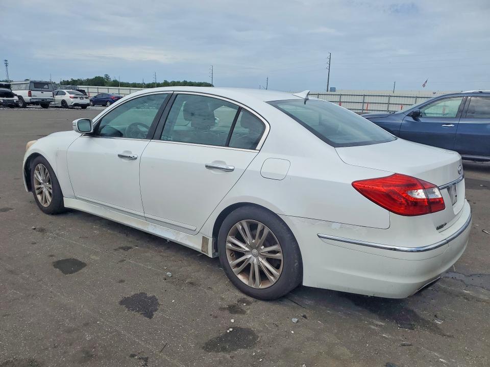 2013 Hyundai Genesis VIN KMHGC4DD5DU236860 COPART salvage auction — SIDE, FL - CERTIFICATE OF DESTRUCTION, sold $375 on 2026-07-27 (photo 2)