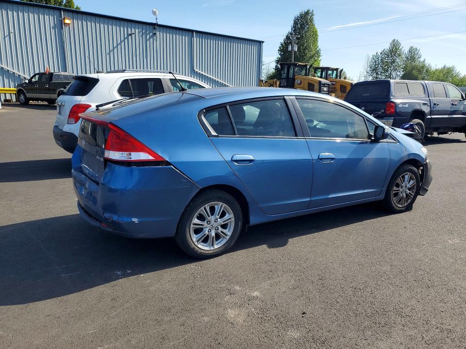 2010 Honda Insight VIN JHMZE2H77AS030767 COPART salvage auction — FRONT END, Or - Salvage Title Certificate, sold $275 on 2026-07-27 (photo 3)