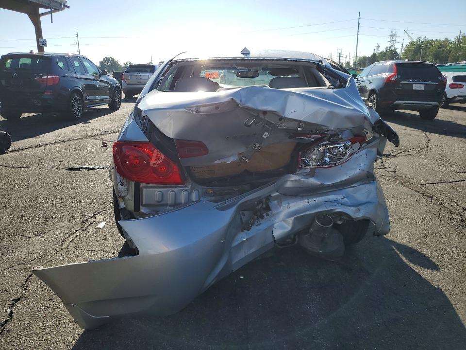 2008 Infiniti G35 VIN JNKBV61F78M256221 COPART salvage auction — ALL OVER, Co - Public - Salvage Title, sold $400 on 2026-07-28 (photo 6)