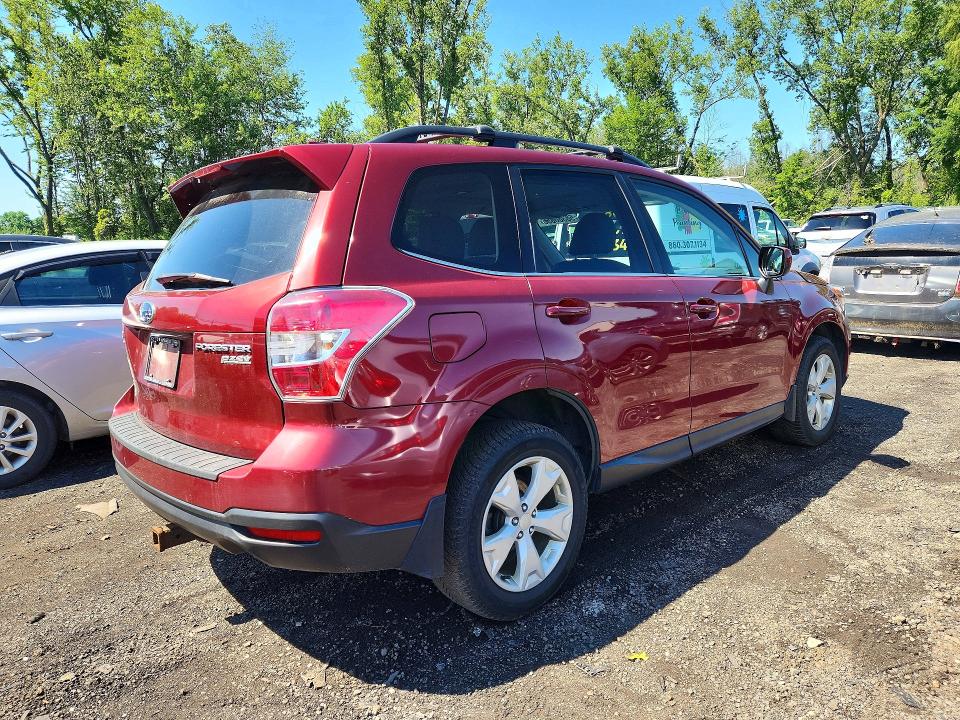 2016 Subaru Forester VIN JF2SJAHC8GH420208 COPART salvage auction — FRONT END, Ct - Cert Of Title-Salvage, sold $525 on 2026-07-07 (photo 3)
