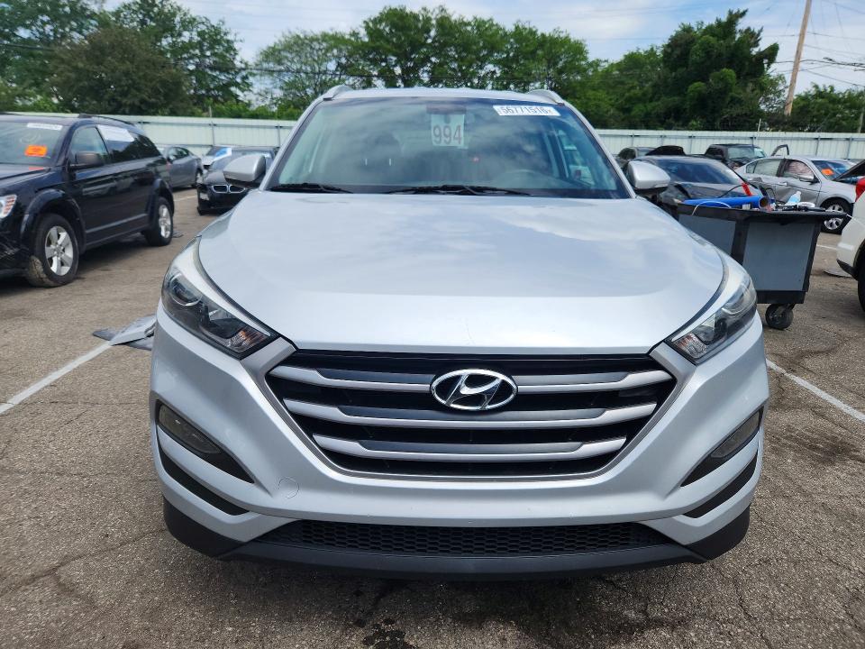 2017 Hyundai Tucson VIN KM8J33A45HU368298 COPART salvage auction — REAR END, Oh - Cert Of Title-Salvage, sold $1,700 on 2026-07-15 (photo 5)