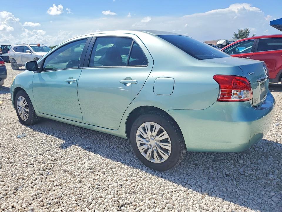 2007 Toyota Yaris VIN JTDBT923371149583 COPART salvage auction — HAIL, Fl - Cert Of Title Slvg Rebuildable, sold $700 on 2026-07-28 (photo 2)