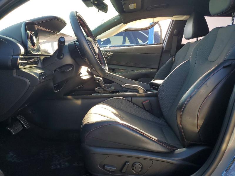 2023 Hyundai Elantra VIN KMHLR4AF6PU443765 COPART salvage auction — SIDE, CA - SALVAGE CERTIFICATE, sold $4,100 on 2026-07-28 (photo 7)
