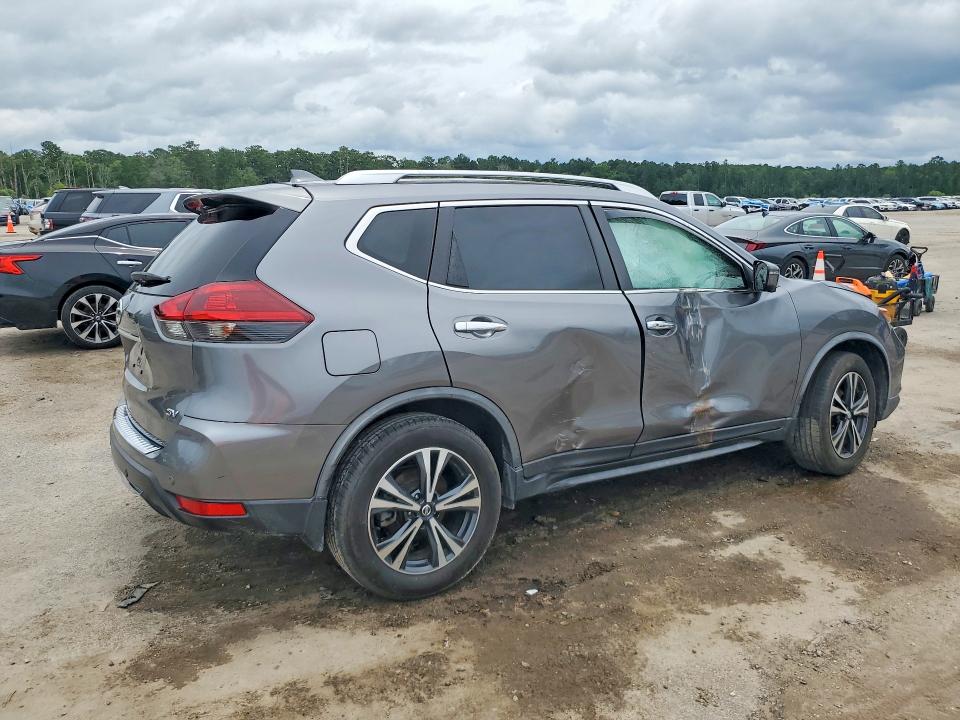2020 Nissan Rogue VIN JN8AT2MT9LW016800 COPART salvage auction — SIDE, Sc - Cert Of Title-Salvage, sold $1,200 on 2026-07-29 (photo 3)