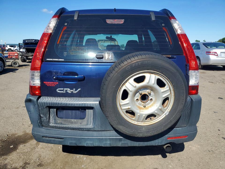 2005 Honda Cr-v VIN JHLRD78595C050604 COPART salvage auction — FRONT END, Pa - Certificate Of Salvage, sold $1,200 on 2026-07-07 (photo 6)