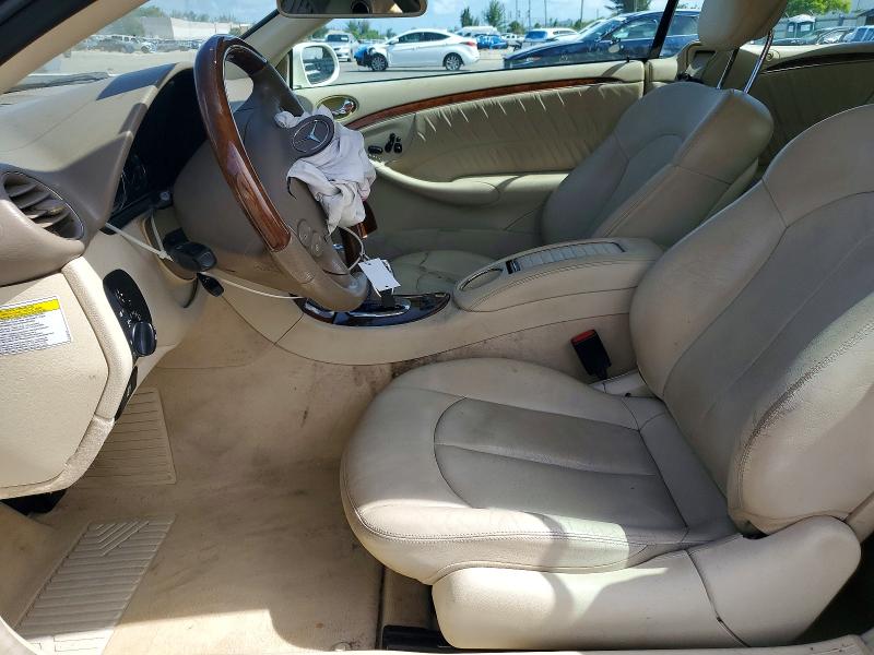 2008 Mercedes-benz Clk-klasse VIN WDBTK56F78T096962 COPART salvage auction — FRONT END, Fl - Cert Of Ttl-Rebuilt&Slvg Rbld, sold $475 on 2026-07-22 (photo 7)