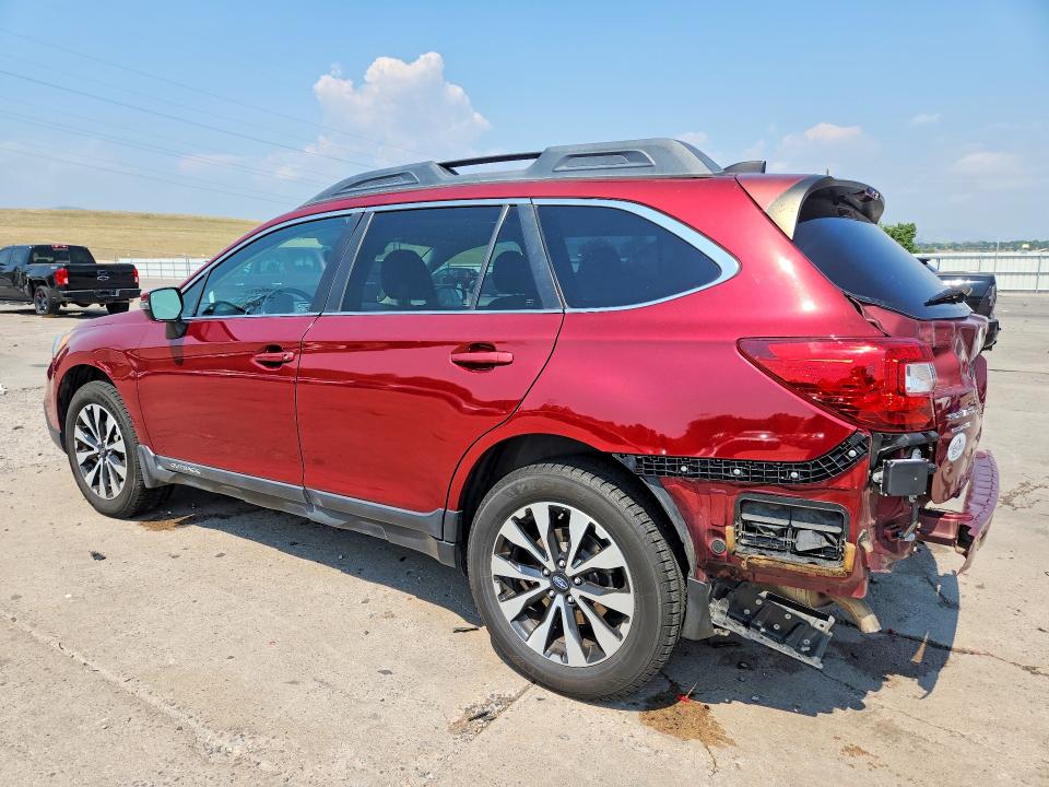 2017 Subaru Outback VIN 4S4BSANC2H3432283 COPART salvage auction — REAR END, CO - SALVAGE TITLE, sold $3,650 on 2026-08-03 (photo 2)