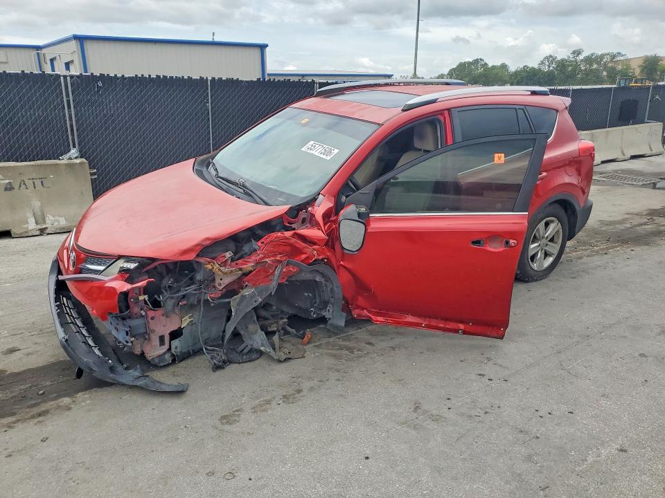 2013 Toyota Rav4 VIN JTMWFREV0DD006073 COPART salvage auction — SIDE, FL - CERT OF TITLE SLVG REBUILDABLE, sold $2,500 on 2026-07-14 (photo 1)
