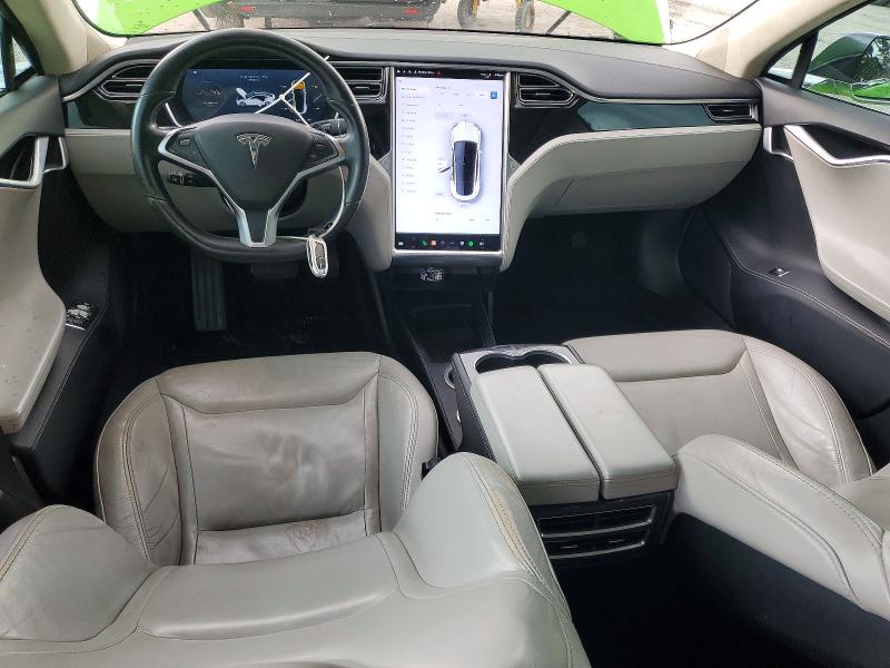 2016 Tesla Model s VIN 5YJSA1E20GF126716 COPART salvage auction — MECHANICAL, Tx - Certificate Of Title, sold $3,500 on 2026-07-14 (photo 8)