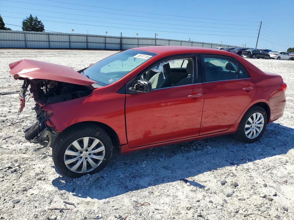 2013 Toyota VIN 5YFBU4EE1DP202494 COPART salvage auction — FRONT END, Ga - Cert Of Title-Salvage, sold $500 on 2026-07-27 (photo 1)