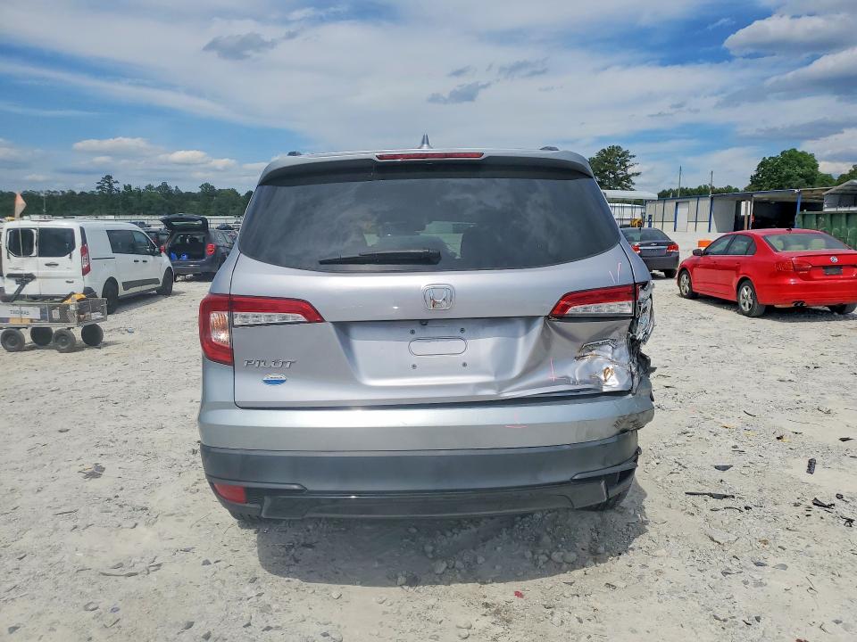 2022 Honda Pilot VIN 5FNYF5H29NB014170 COPART salvage auction — REAR END, Ga - Cert Of Title-Salvage, sold $11,300 on 2026-07-29 (photo 6)